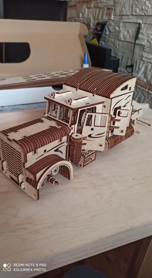 UGears Heavy Boy Truck VM-03 Builder Image UGears Heavy Boy Truck VM-03 Builder Image